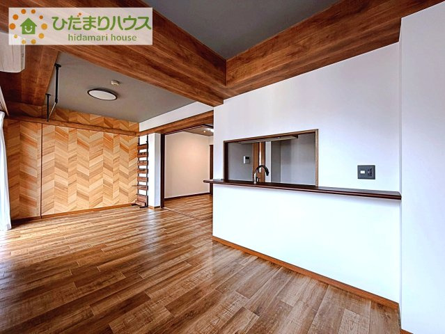 【居間・リビング】 | リーベスト天王台 | おしゃれなカウンターキッチンのあるLDKです(#^^#)