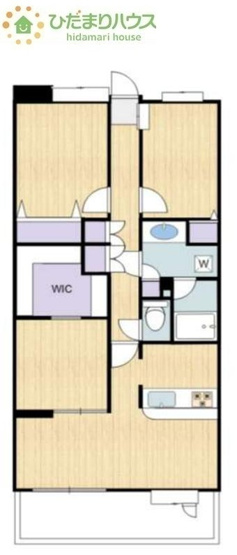 【間取り】 | リーベスト天王台 | 全居室洋室！日当たり良好です！