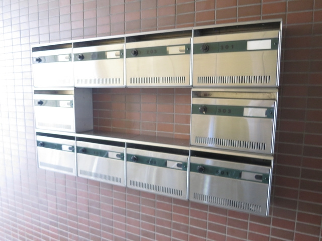 リバーコートのその他共用部分|プライバシーに配慮したメールボックス。