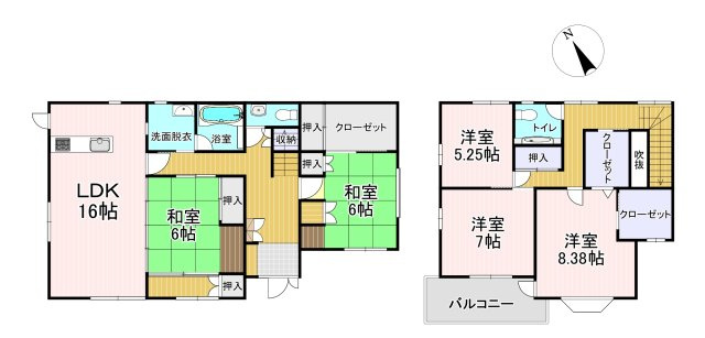 八代市高島町中古戸建の外観