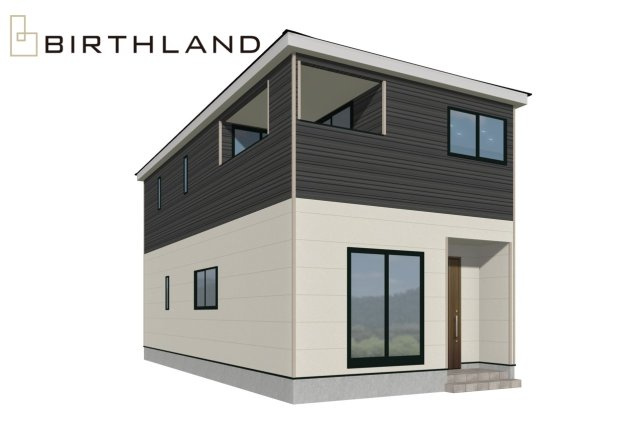 新築戸建・新築建売　南相馬市原町区南町第1　原町第二小・原町第一中の区画図|駐車スペース3台可能です！（車種による）　全居室南向きで陽当たり良好です！