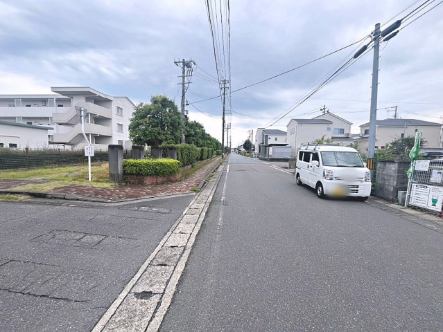 新築戸建・新築建売　南相馬市原町区南町第1　原町第二小・原町第一中の前面道路含む現地写真