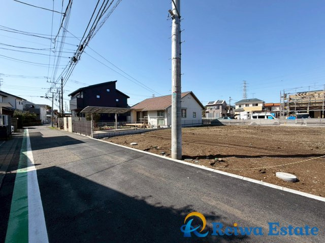 売地　高座郡寒川町一之宮3丁目の前面道路含む現地写真