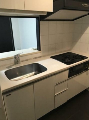 【キッチン】 | ラクラス下井草 | グリル付き3口ガスコンロ。