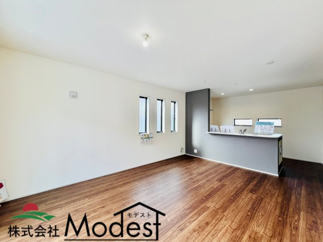 高崎石原町の居間・リビング|ご家族も自然と集まる居心地の良いLDK♪