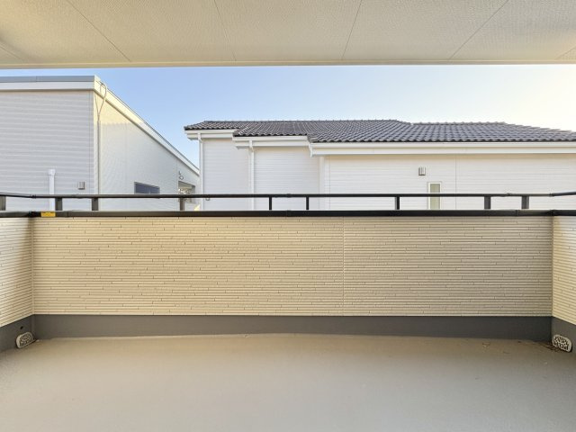 いろどりアイタウン浜松市中央区遠州浜2丁目　7号棟のバルコニー|広々としたバルコニーです！