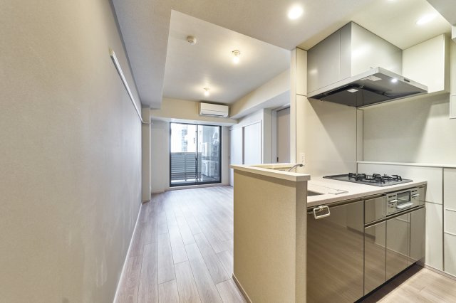 プラウドフラット三越前イーストのキッチン|きれいなキッチンです