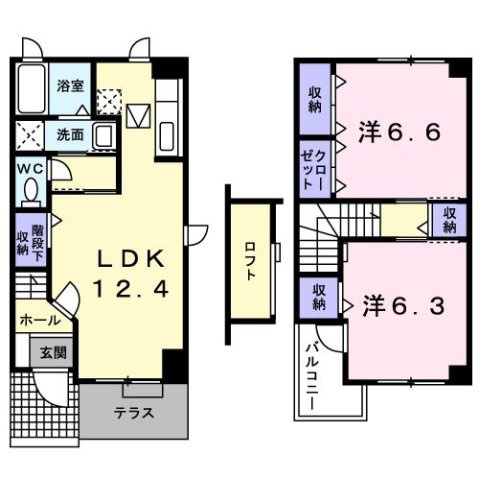 【間取り】 | セレーノ城北