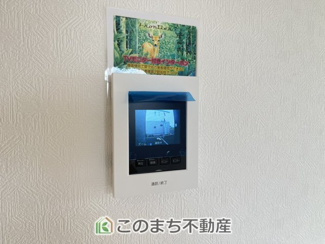 CRADLEGARDEN小山市喜沢第8の設備|モニタ付きインターホンで防犯面もしっかり安心♪