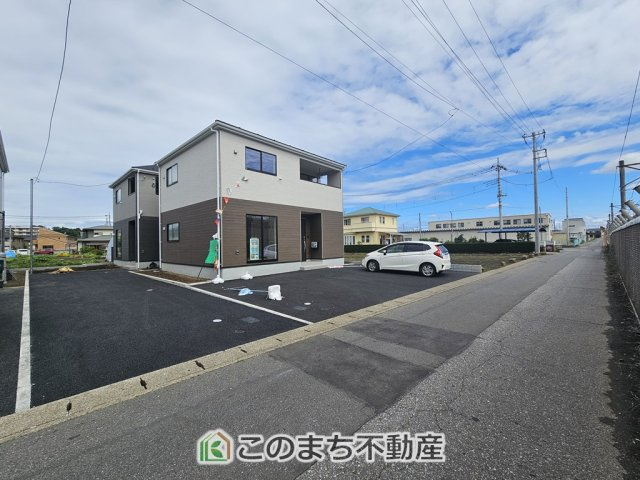 CRADLEGARDEN小山市喜沢第8の前面道路含む現地写真|前面道路含む現地写真