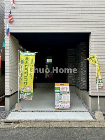 江戸川区北篠崎2丁目新築分譲住宅の駐車場|カースペース