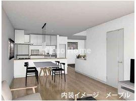 江戸川区北篠崎2丁目新築分譲住宅の完成予想図|リビングパース