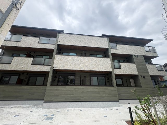 狛江市東和泉１丁目のアパートの外観パース