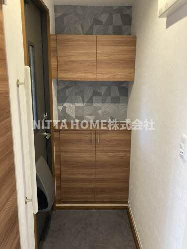 ボヌール誠の玄関|シューズボックスも完備しています☆彡