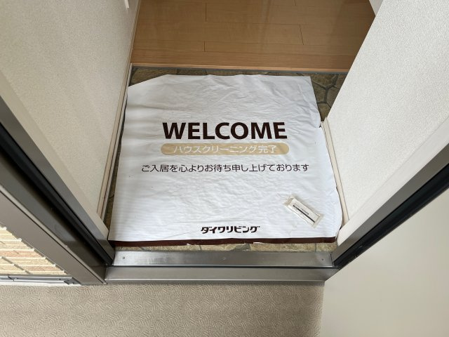 セジュール白浜　A棟の玄関