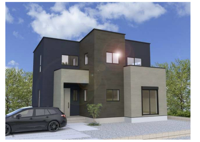 【完成予想図】 | 深谷市岡2丁目　ワイウッドコート　新築戸建　全1棟　1号棟