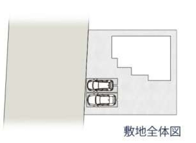 【区画図】 | 深谷市岡2丁目　ワイウッドコート　新築戸建　全1棟　1号棟