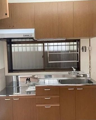 【キッチン】 | オザキハイツ | お料理しやすいキッチンです