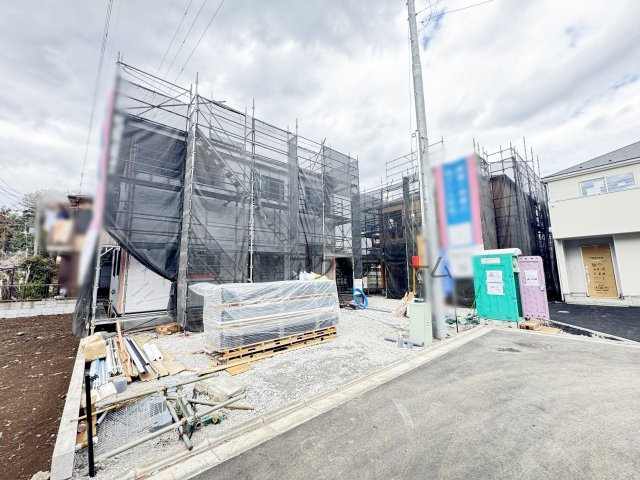 入間市大字下藤沢・全13棟　新築一戸建　2号棟の外観|現地写真（2026年3月27日撮影）