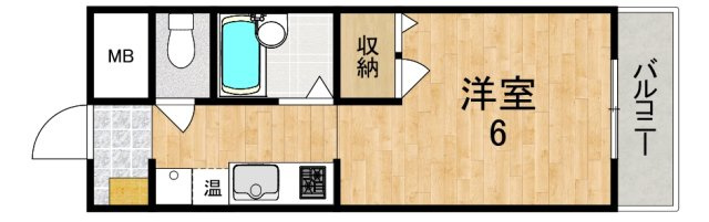 カーサ・デ・ミレニアムイーストの間取り