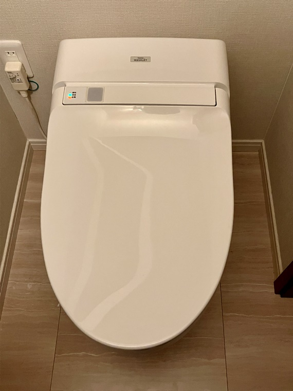 桜戸建のトイレ