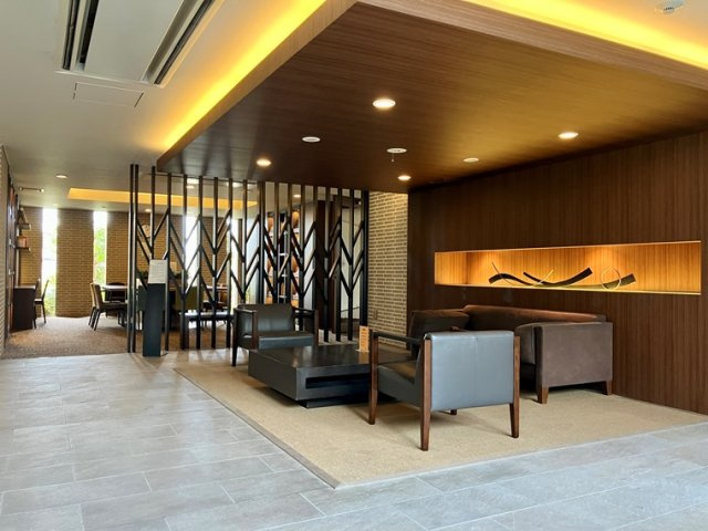 グランビュースクエアのロビー