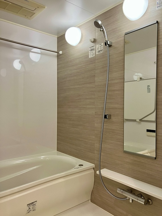 グランビュースクエアの浴室