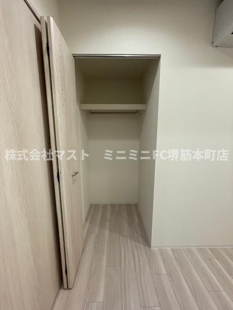 コンフォリア・リヴ北浜高麗橋の収納