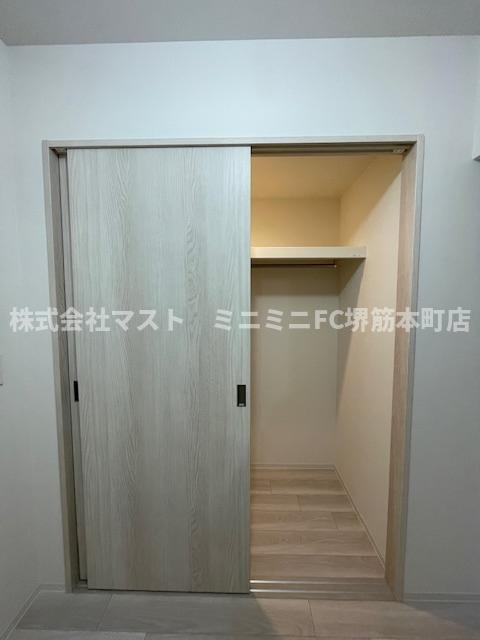 コンフォリア・リヴ北浜高麗橋の収納