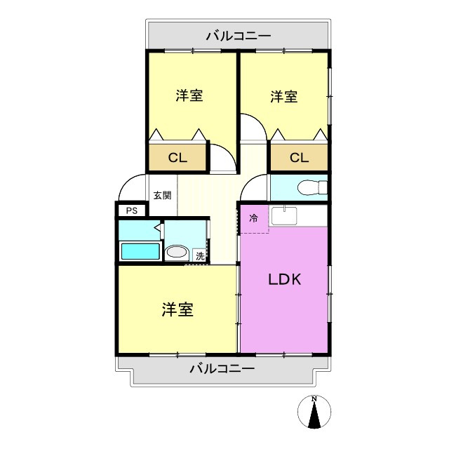リバーサイドレジデンスの間取り