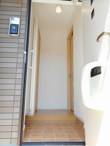 ベルコートの玄関|ゆったりとした玄関です