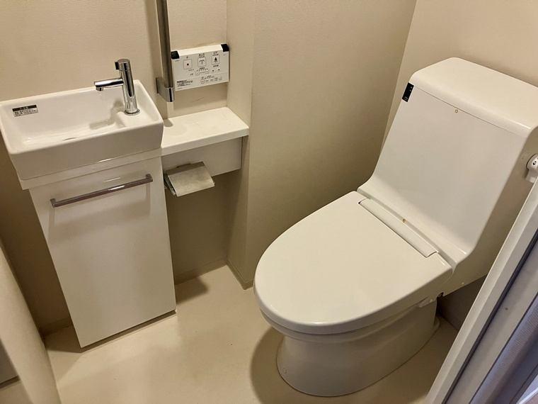 スカイティアラ　ウエストのトイレ