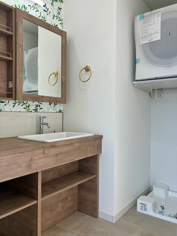 コースタル金杉の洗面所