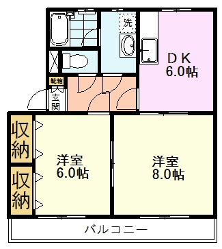【間取り】 | 第2スカイハイツ日吉