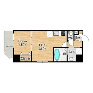 【間取り】 | (仮称)ジーグランデ九条　仲介手数料無料