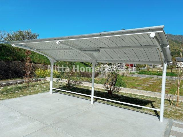 パークサイドヴィレッジのその他共用部分|屋根付きの駐輪場は無料です！