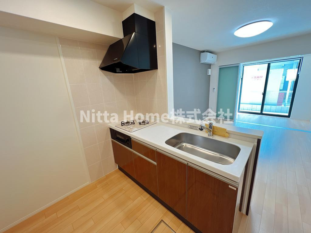 パークサイドヴィレッジのキッチン|使いやすいのカウンターキッチンです☆彡