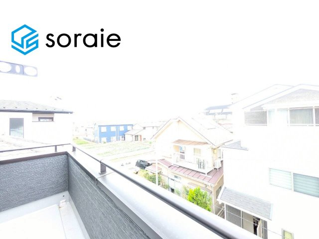 川越市熊野町　新築戸建のバルコニー|5/20撮影