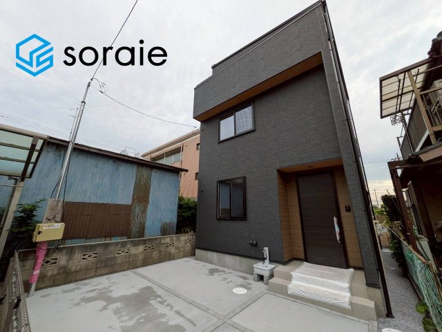 川越市熊野町　新築戸建の外観|5/20撮影