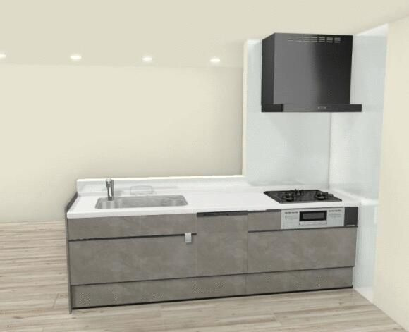 川越市熊野町　新築戸建のキッチン