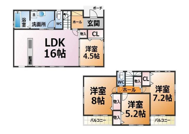 【間取り】 | 新井町　中古戸建て | 間取り図面☆