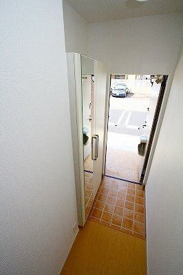 クリアネス尾ノ上の玄関