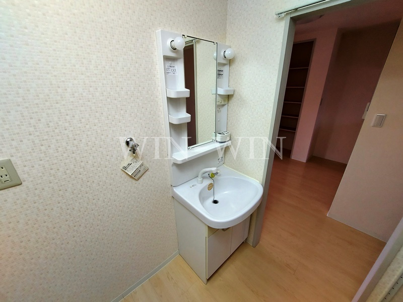 リバーサイド向山の独立洗面台