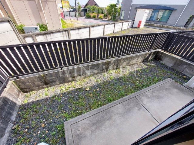 リバーサイド向山のバルコニー