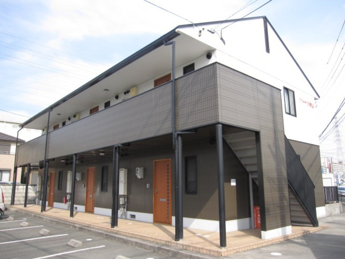 リバーサイド向山のエントランス