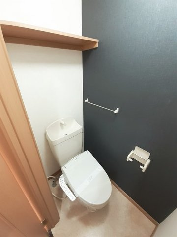 イーストハイムⅡのトイレ|清潔感のあるトイレです