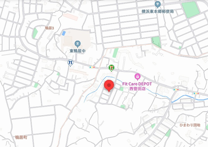 シティハイムAKASAKAの地図