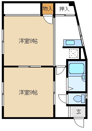 ハイツブルームの間取り