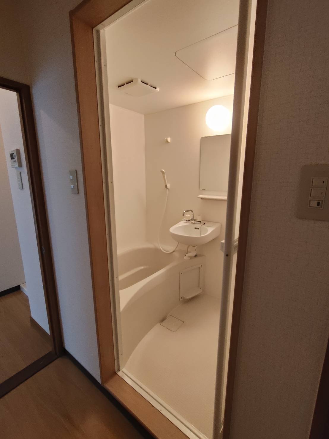 ハイツブルームの浴室