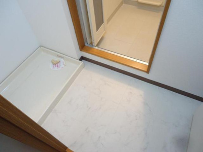 【洗面所】 | スプリングガーデン | 洗面